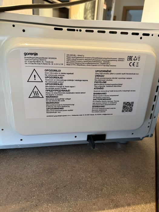 Cuptor cu microunde Gorenje