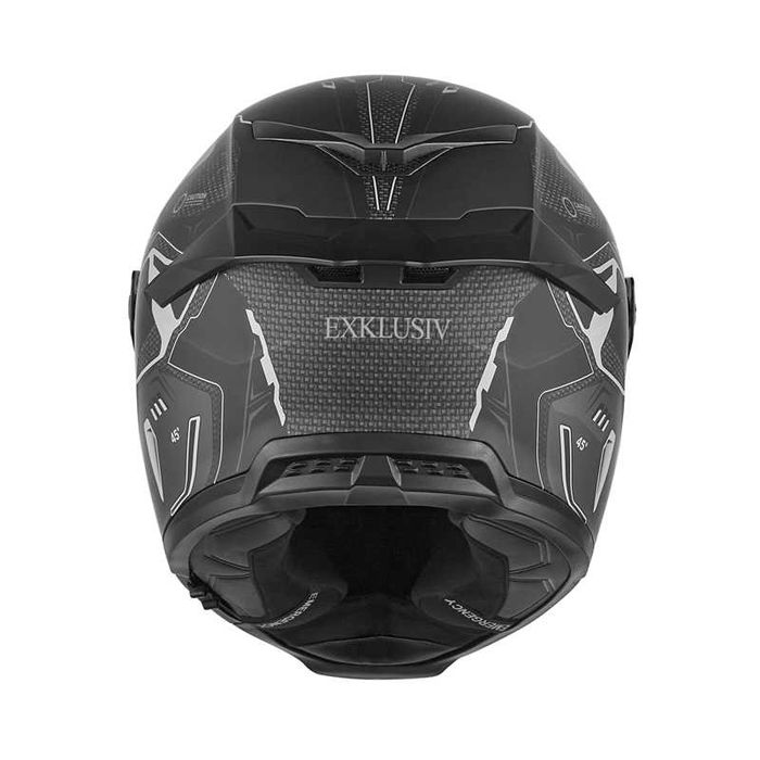 Cască moto FullFace Noua NOX GOLIATH Exklusiv titan Integrala, viziera fumurie inclusa in pachet