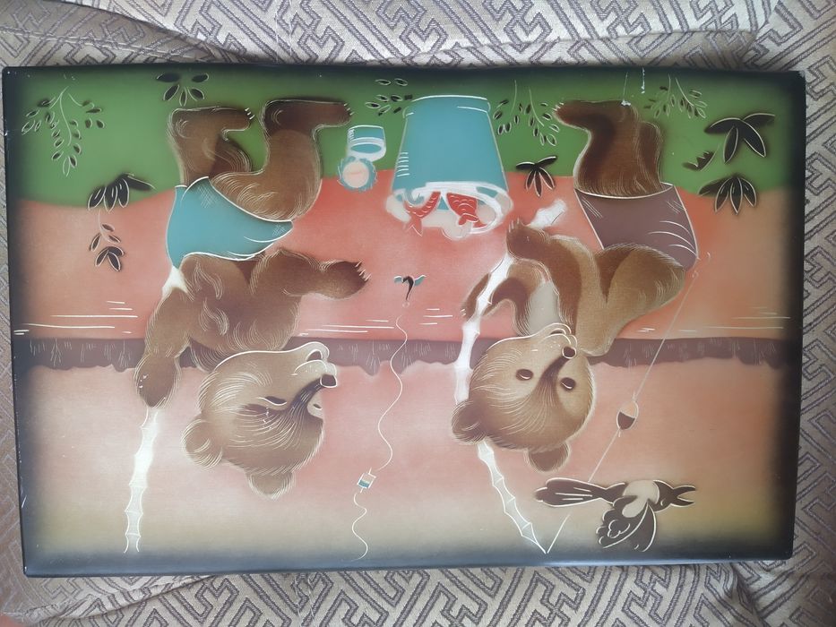 Чеканка, картина советские