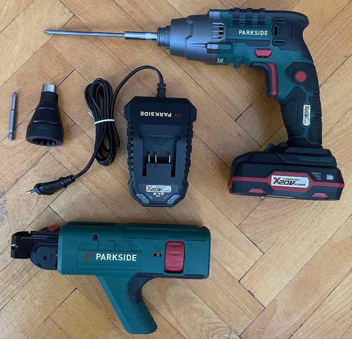 Нов акумулаторен винтоверт за гипс картон Parside