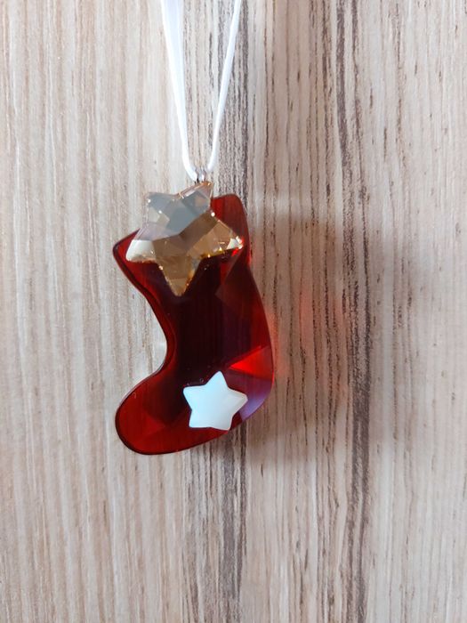 Ornament Swarovski Craciun cizmulita