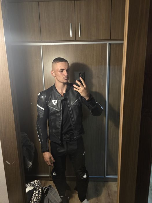 Combinezon Moto REV'IT! Beta 2-piece suit Black - White