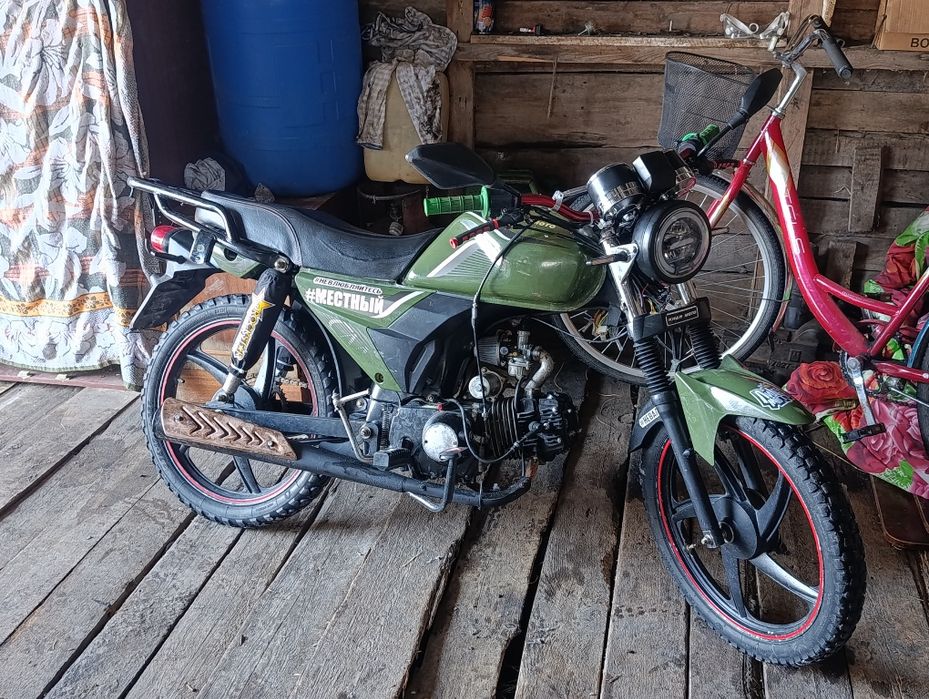 Альфа мотоцикл Khan moto