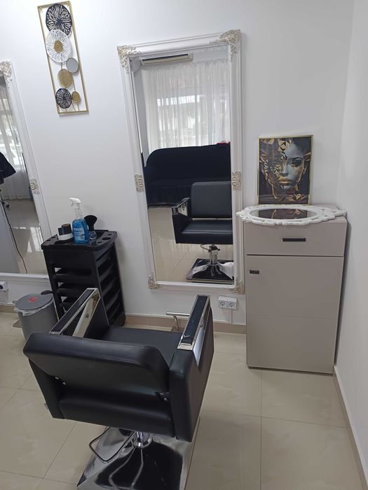 Scaun și camera de închiriere în salon de înfrumusețare