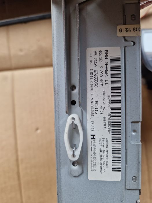 Display navigatie unitate panou clima Controller joystick bmw e90 e91