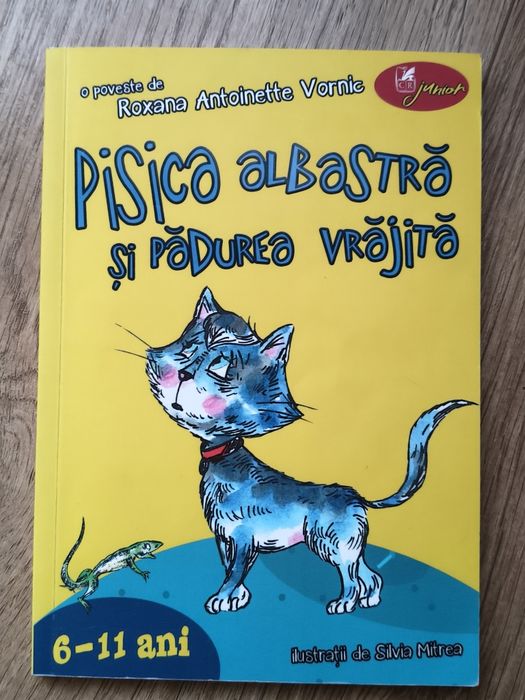 Carte "Pisica albastră și pădurea vrăjită" de Roxana Antoinette Vornic