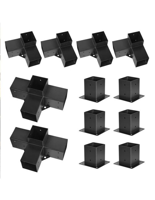 Kit pergola cu acoperiș dublu