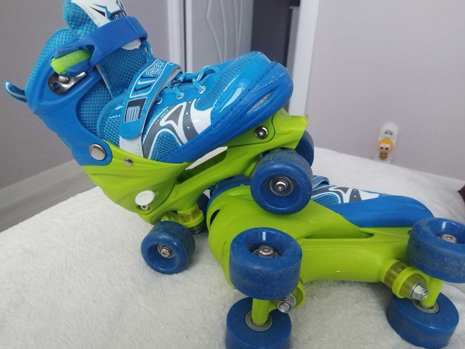 Детски ролери с нормални след от употреба