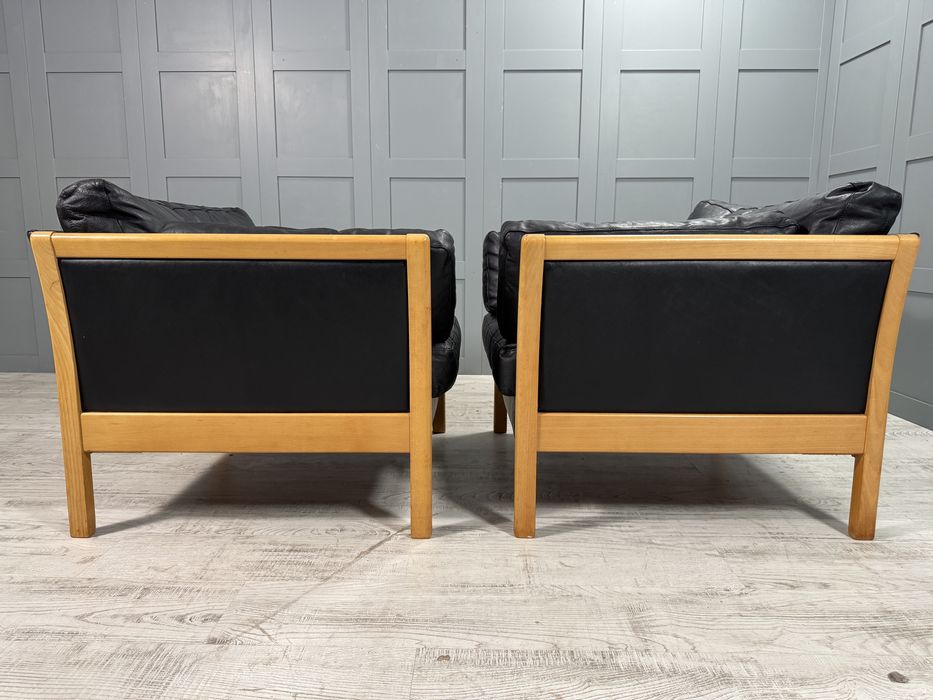 Кожени датски кресла - фотьойли Д1141