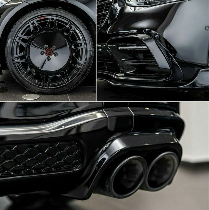 BRABUS B50 пакет W223 S класа S580 63 AMG line В223 спойлер джанти АМГ