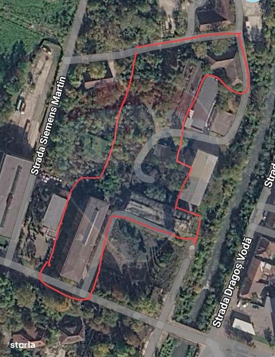 Patrimoniu Industrial, teren si clădiri, lângă Castelul Corvinilor