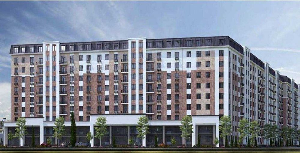 Kokchada 3 xonali novostroykada karobka sotiladi