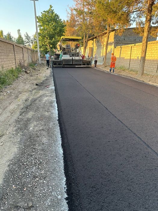 Asfalt qilish xizmati.                            Асфалт килиш хизмати