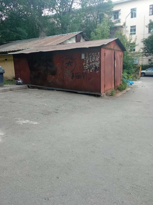 Гараж металлический