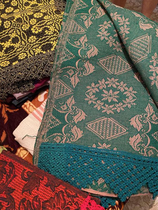 Ръчно тъкани вълнени кувертюри