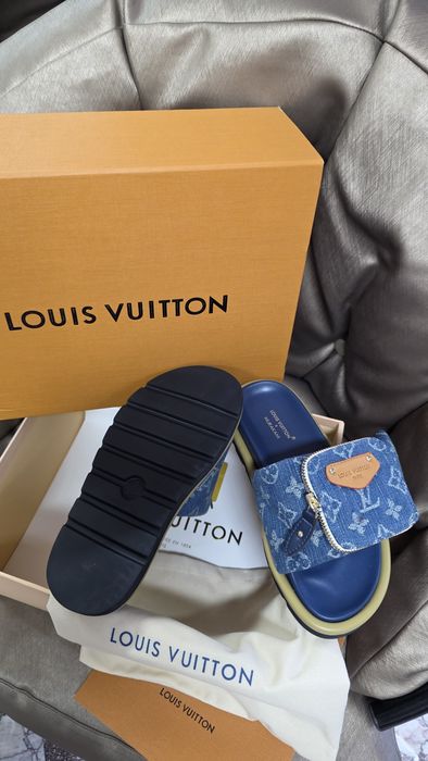 Дамски чехли  Louis Vuitton