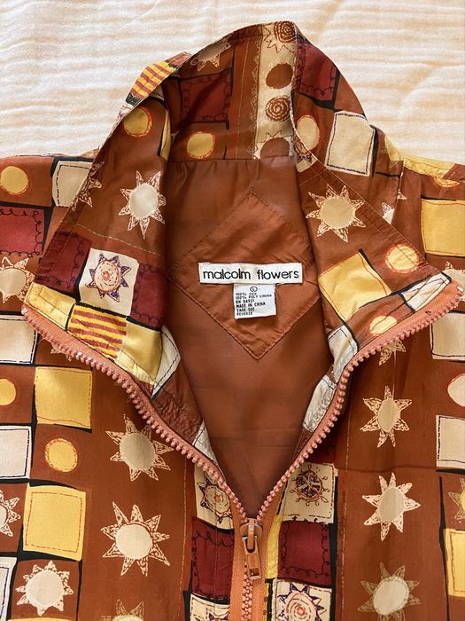 Jacketa Vintage de Matase - Malcolm Flowers