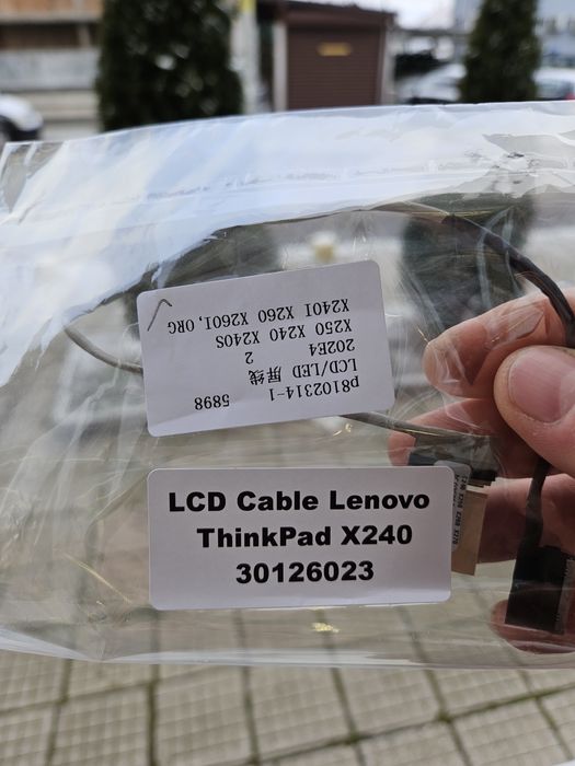 Кабел дисплей (LCD) Lenovo ThinkPad X240 X250 X260 X240L X240S X250X