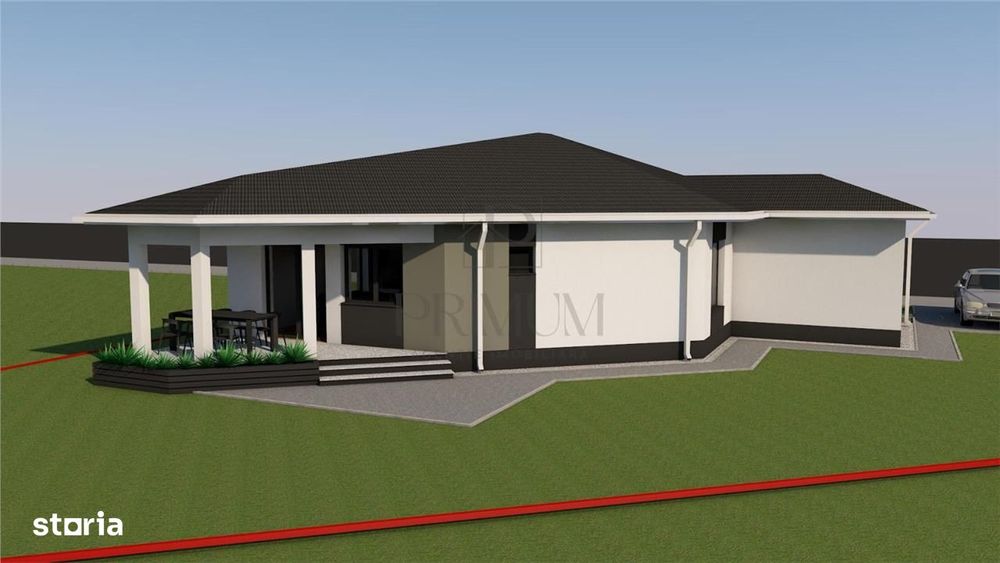 Casa Individuala -  Zona Linistita - 640 m2 teren.