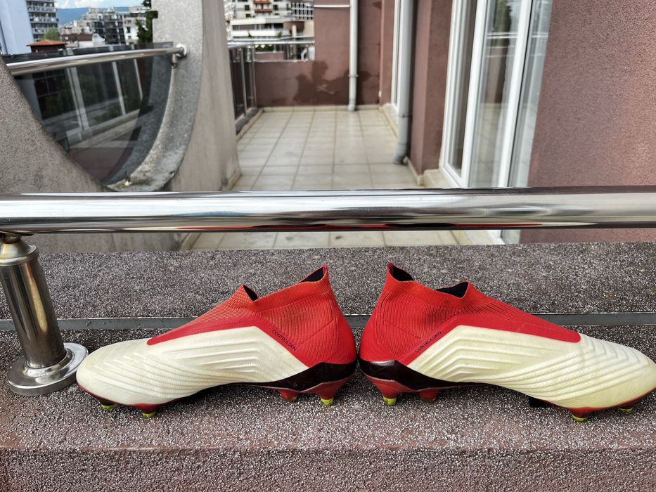 Професионални Бутонки Adidas Predator 18+ FG “Solar Red / Core Black / White
