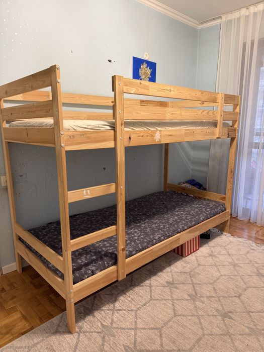 Детская кровать двухярусная IKEA