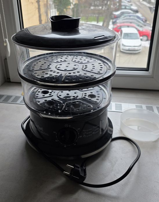 Aparat de gatit cu aburi Tefal VC1401, 900W, Timer, oprire automata, d