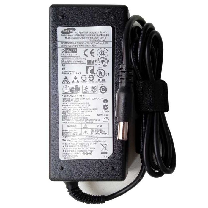 Блок питания для мониторов Samsung новый в упаковке с гарантией.