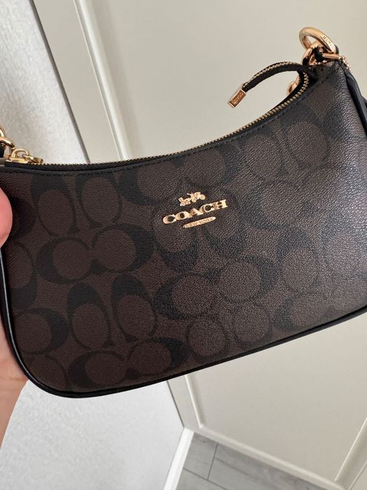 Сумка Coach с двумя ремешками
