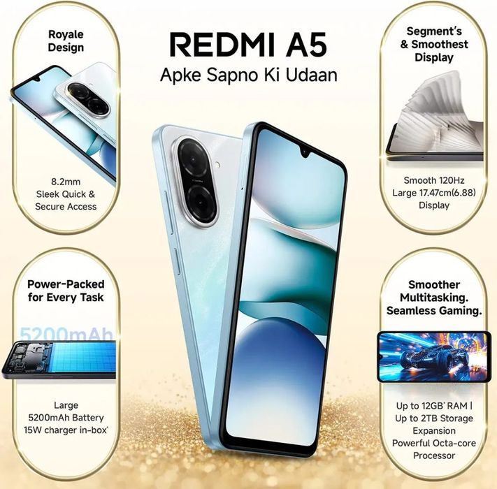 Redmi a 5 smartfonlari