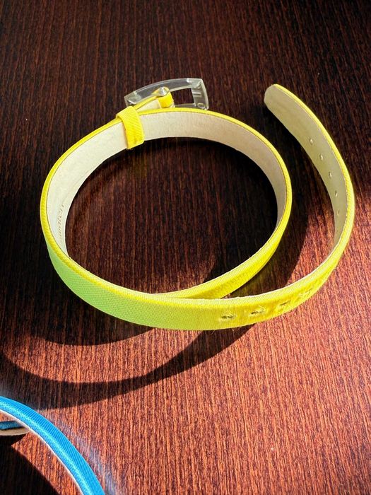 Vând ceas dama swiss made Swatch Triple Tour, 3 curele, impecabil