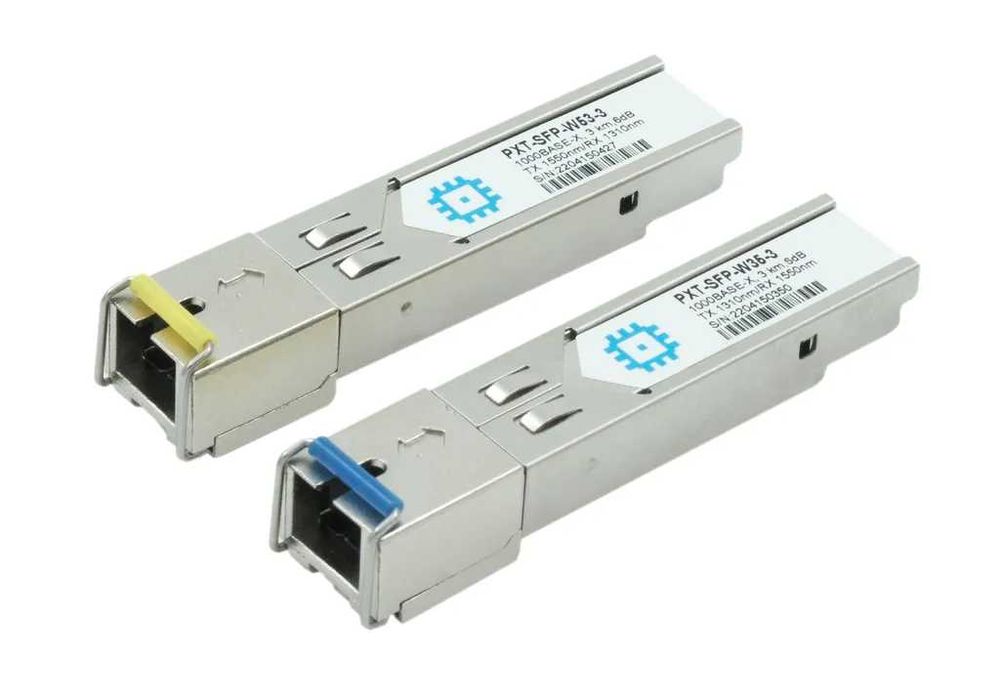 Модуль SFP WDM, дальность до 3км (6dB), 1310нм 1,4