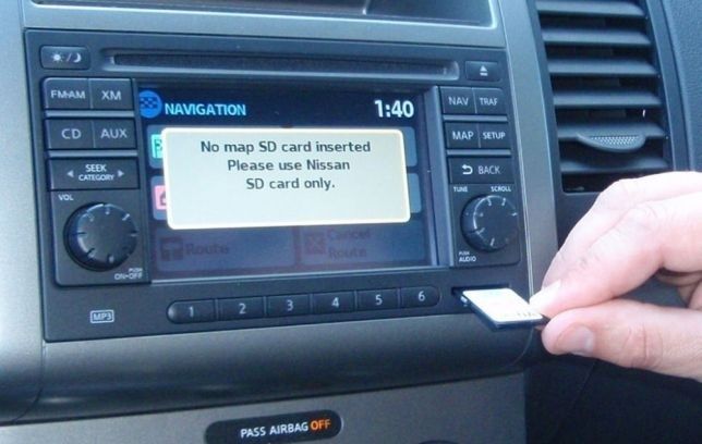 NISSAN SD Card LCN1 LCN2 LCN3 Harta RO UA Navigatie Connect GPS