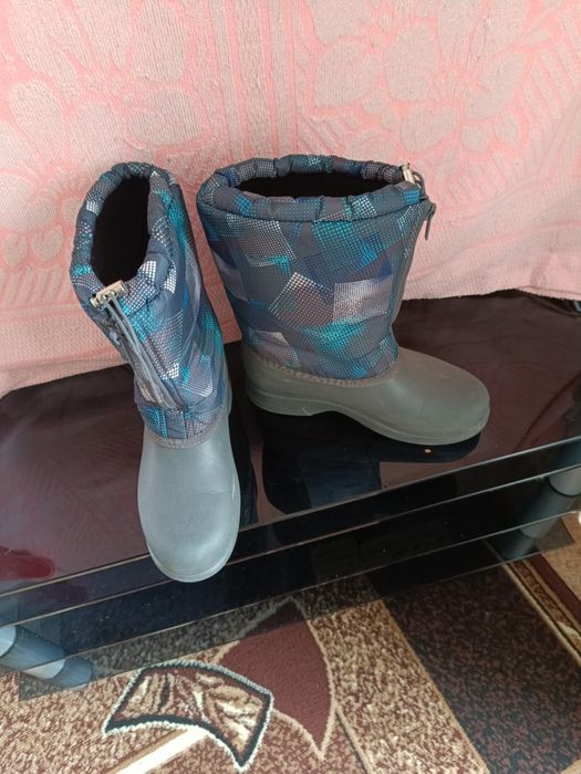 Продам сапоги утепленые