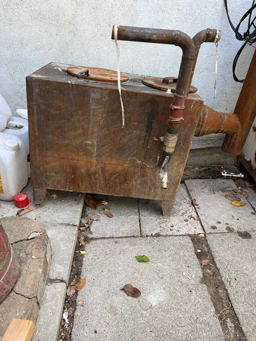 Печка металлическая для отопления дома, бани