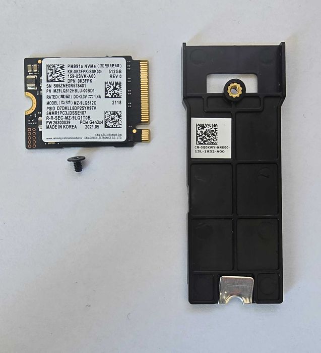 SSD Samsung PM991a 512GB M.2 2280 NVMe PCIe 3.0 MZ9LQ512HBLU #86