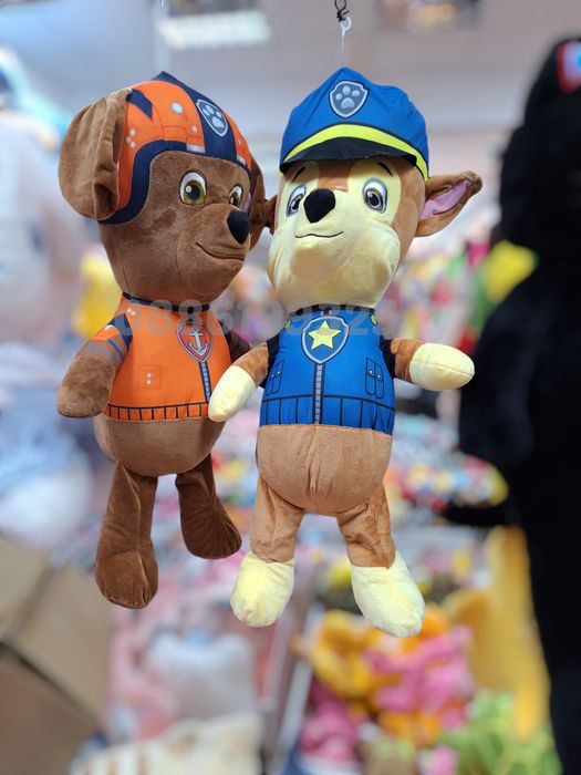Голяма плюшена играчка Пес Патрул Чейс, Маршал, Роки, Скай