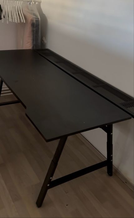 Комплект IKEA геймърско бюро 80х155 и стол - UTESPELARE/MATCHSPEL!