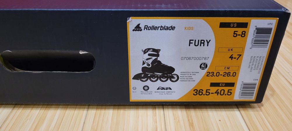 Ролери-ROLLERBLADE Детски ролери FURY.