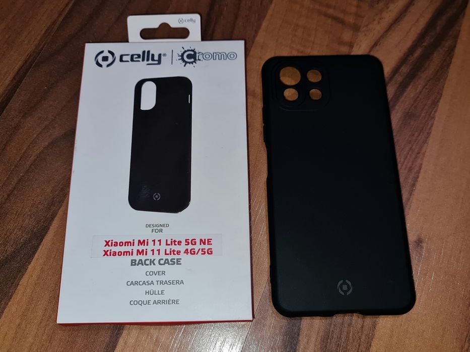 Husa silicon originala Celly Xiaomi Mi 11 Lite 4G/5G si 11 Lite 5G NE
