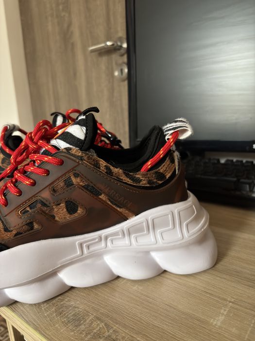 Versace Chain Reaction leopard