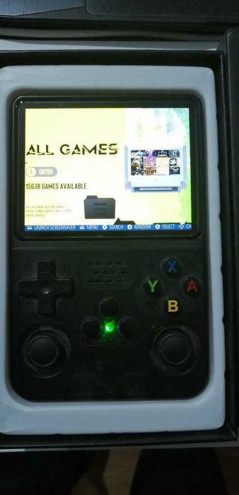 Consola Jocuri Retro R36S- 15638 jocuri - Ca noua - Card Samsung 64 GB