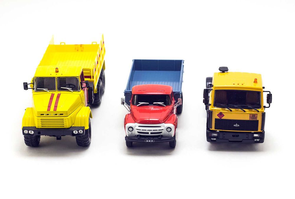 Акция: 3 Грузовика в 43 масштабе. КрАЗ-260, МАЗ-6422, ЗИЛ-138