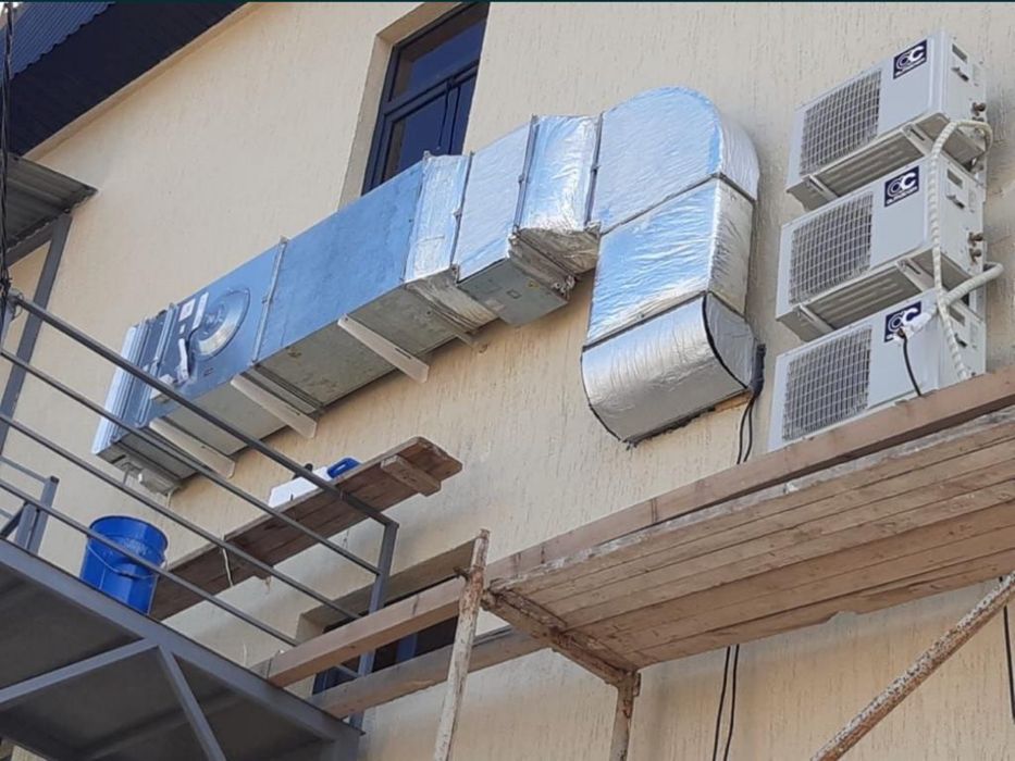 Вентиляция вытешка кондиционер