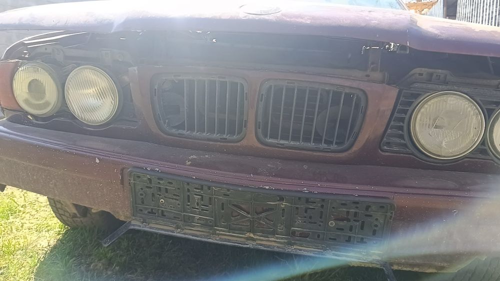 Капот широкий на БМВ е34