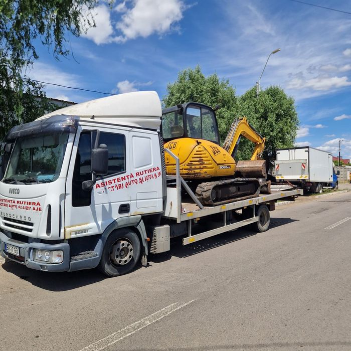 Tractari auto Piatra Neamț autoturisme microbuze și utilaje până la 6,