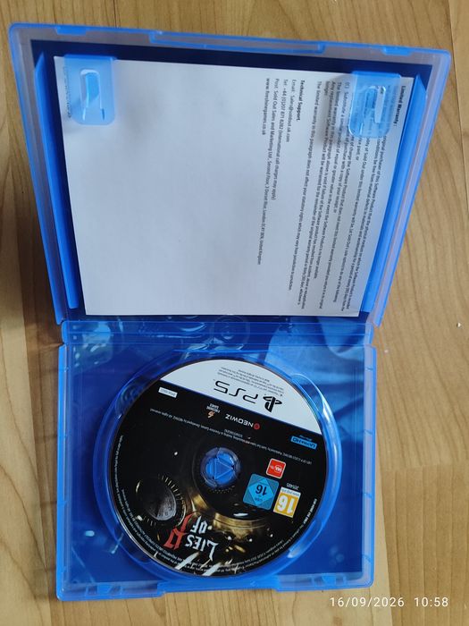Продавам PS5 Lies of P