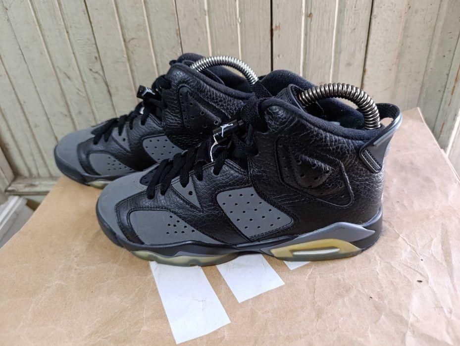 Air Jordan 6 Retro GS 'Black Cool Grey'оригинални маратонки 36.5 номер