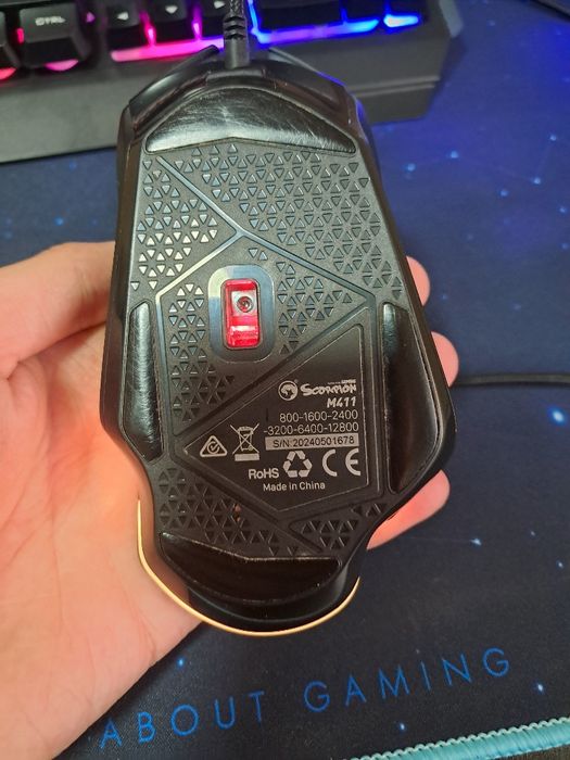 Mouse scorpion m411