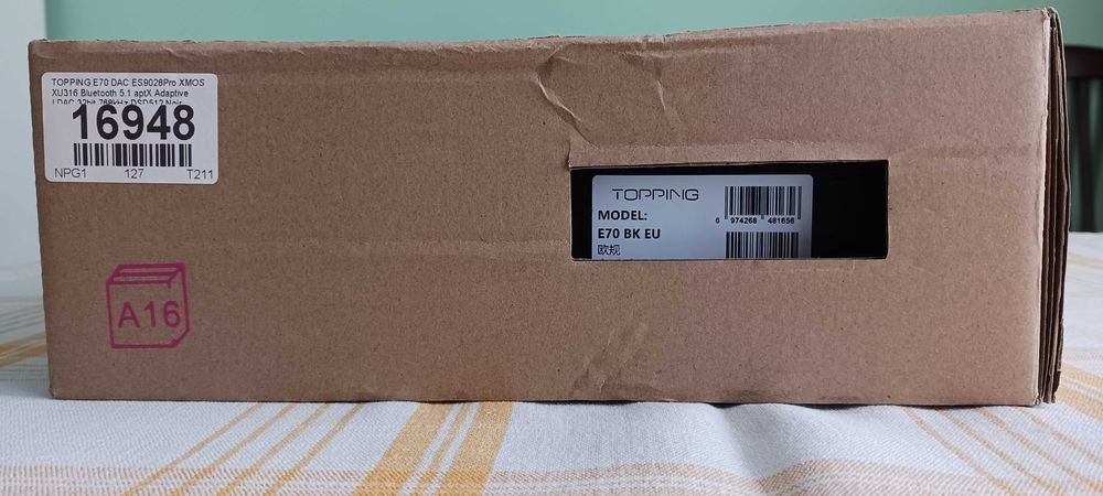 DAC Topping E70 +дистанционно