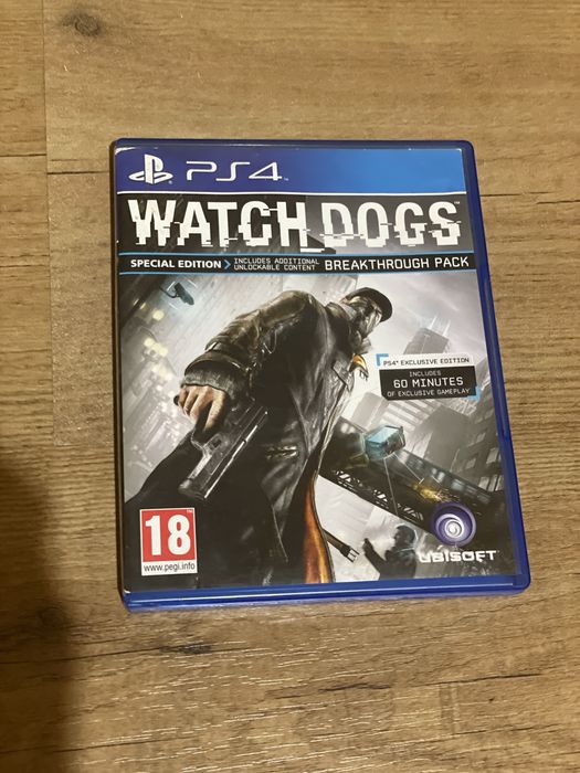 Продавам две игри за PlayStation 4: Watch Dogs и Fifa 18